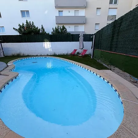 Villa Jolie Piscine Climatise 8 Pers Proche Centre-ville