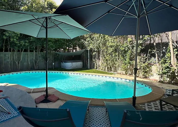 Jolie Piscine Climatise 6 Pers Proche Centre-ville Villa Perpignan